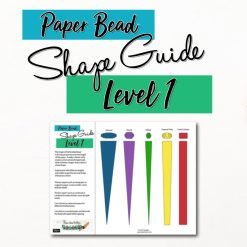 Paper Bead Shape Guide
