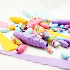 Scalloped Paper Beads Template