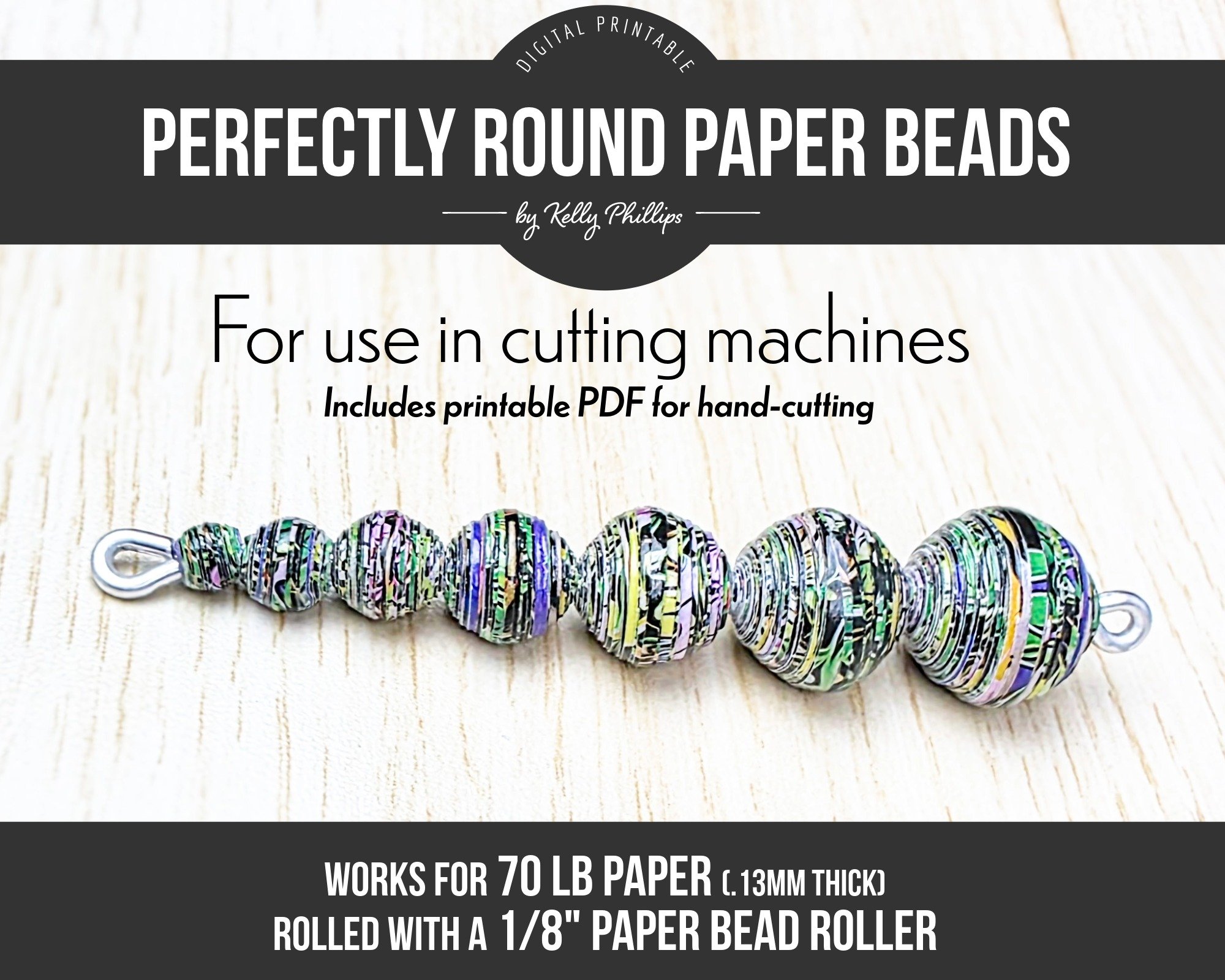 Round Paper Beads